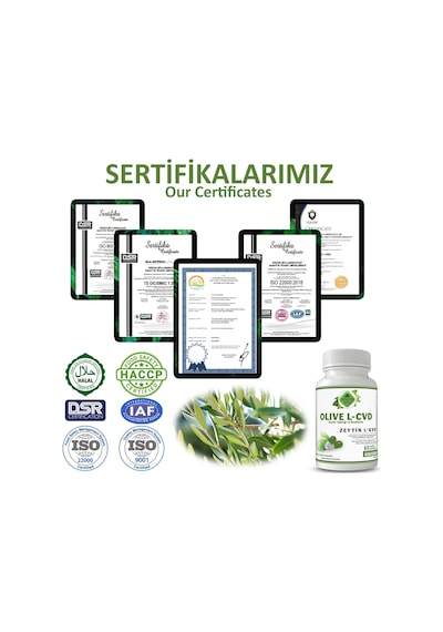 Gökçek Şifa Zeytin L-KVD (Olive L-Kvd Capsule) 60 Kapsül
