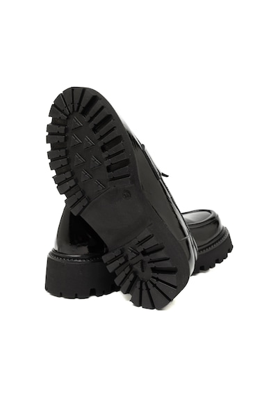 Nero Black Sneaker Günlük Kadın 25k11516xr Vergelio Skin Vernice Nero Bej