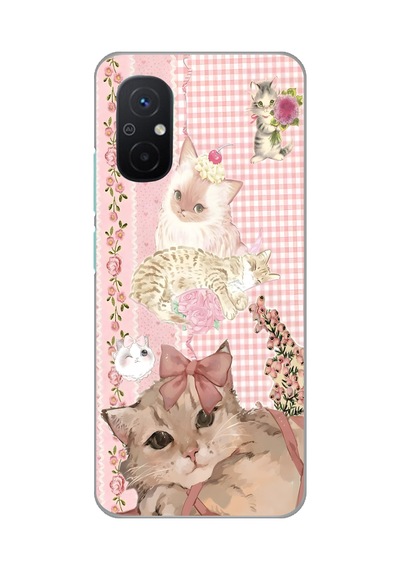 Xiaomi Redmi 12c Silikon Desen300 Çok Renkli