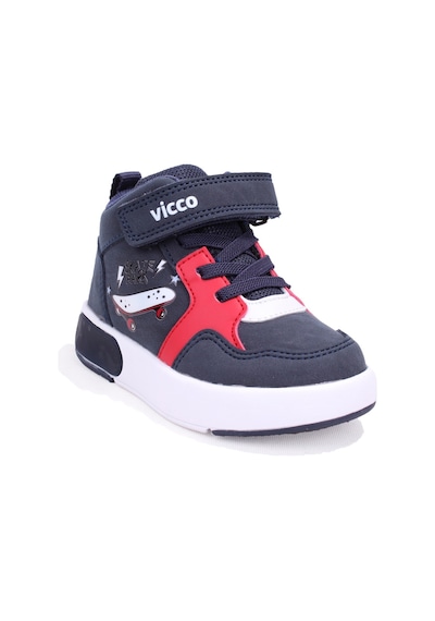 Vicco Pole 946b26k244 Lacivert Ortopedik Günlük Işıklı Erkek Çocuk Spor Bot Siyah
