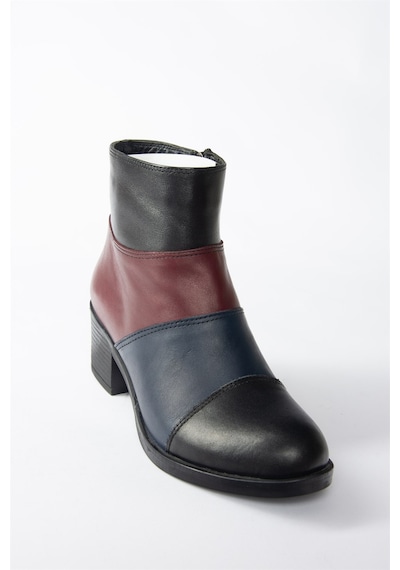 Fox Shoes Lacivert/bordo Hakiki Deri Alçak Topuklu Kadın Bot N555703003 Lacivert - Bordo Fox Shoes Lacivert/bordo Hakiki Deri Alçak Topuklu Kadın Bot N555703003 Lacivert - Bordo