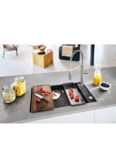 Franke - Kng 110-62 Nero Tezgah Altı Granit Eviye - 125.0529.612 Nero