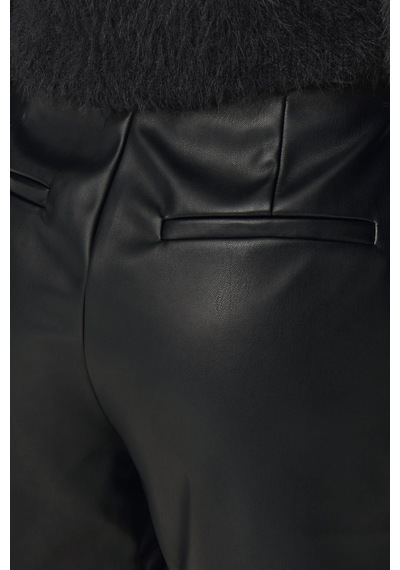 Only Onlıdına Hw Faux Leather Shorts Cc Pnt Siyah 15324964 Renkli