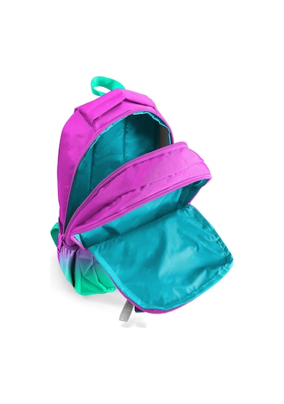 Coral High Kids Pembe Su Yeşili Renk Geçişli Üç Bölmeli Okul Sırt Çantası 23664