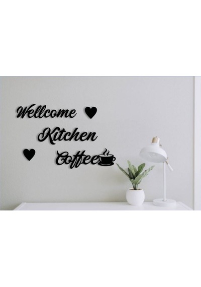 Tellcome Kitchen Coffee-duvar Yazısı