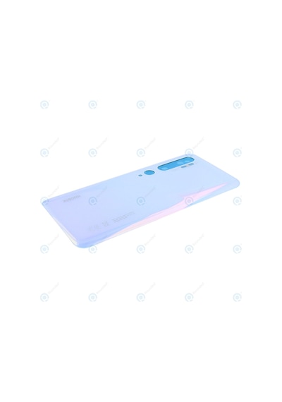 Xiaomi Mi Note 10 Pil Kapağı, Lens Hariç - Beyaz