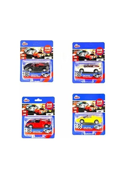 Vardem Kartela Çekbırak 1:43 Dıe Cast Metal Araba Açık Bej