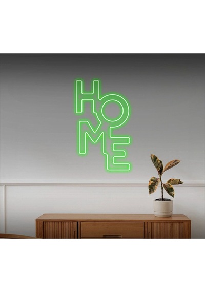 Home Yazılı Neon Tabela Yeşil