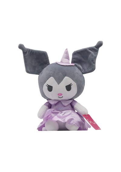 Mengtuo Kuromi Peluş Oyuncak Kısa Peluş Çizgi Film Bebeği Pembe Top Kuromi