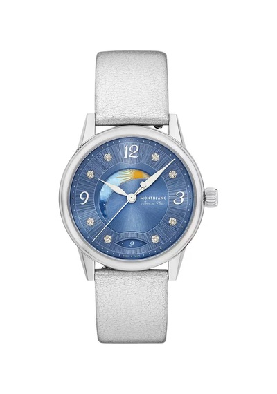 Montblanc Boheme Day & Night 34 Mm Otomatik Saat 133310 Mavi