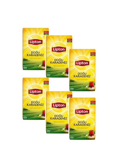 Lipton Doğu Karadeniz Siyah Dökme Çay 6 x 1 KG