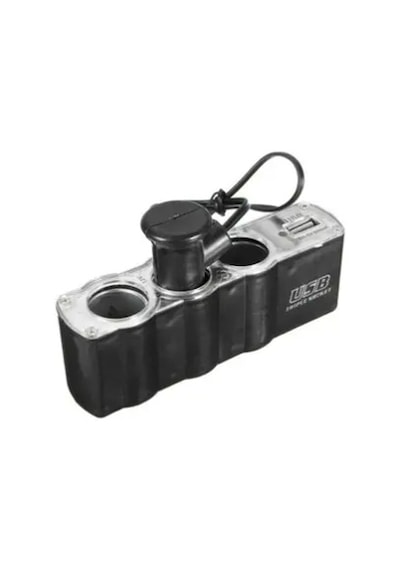 Araç Çakmaklık Çoğaltıcı Usb Araba Çakmak Soket Çoklayıcı Şarj