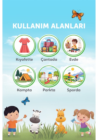 Defans Natura Esansiyel Yağlar İçeren Sticker 3'lü