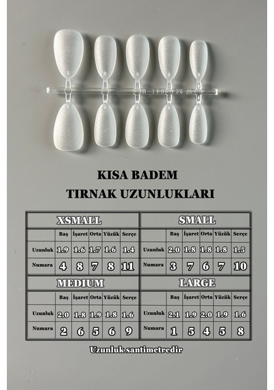 100 Adet Large Beden Kısa Badem Jel Tips Kısa Badem Protez Takma Tırnak Seti Large 100 Adet Large Beden Kısa Badem Jel Tips Kısa Badem Protez Takma Tırnak Seti Large