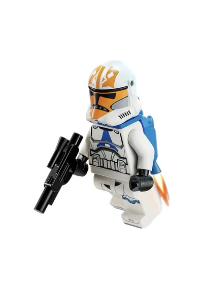 Star Wars - Clone Trooper, 501st Legion, 332nd Company + Blue Jet Pack Orijinal Minifigür
