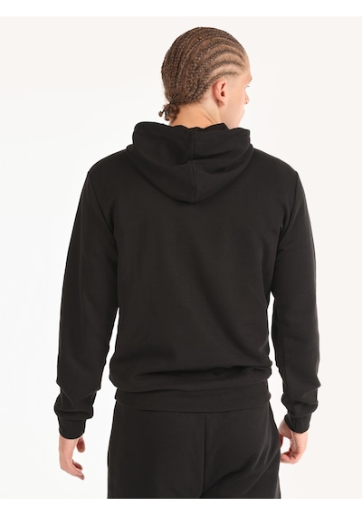 Colin's Colins Regular Fit Baskılı Kapüşonlu Siyah Erkek Sweatshirt Cl1064781 Siyah