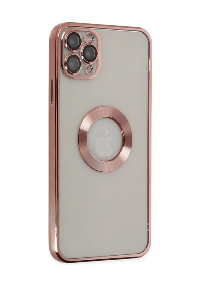 Apple İphone 11 Pro Kılıf Slot Silikon - Rose Gold 0.2M-Çok Renkli