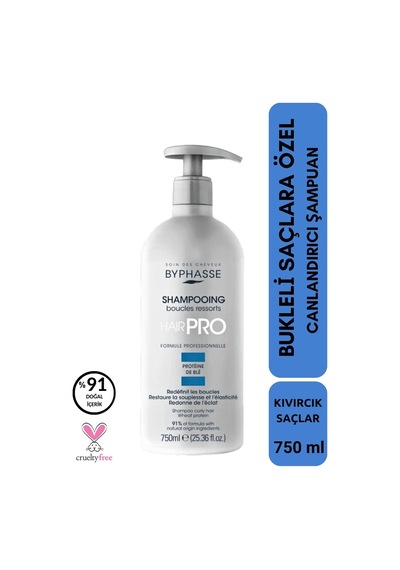 Hair Pro Bukleli Saçlara Özel Canlandırıcı Şampuan 750ml