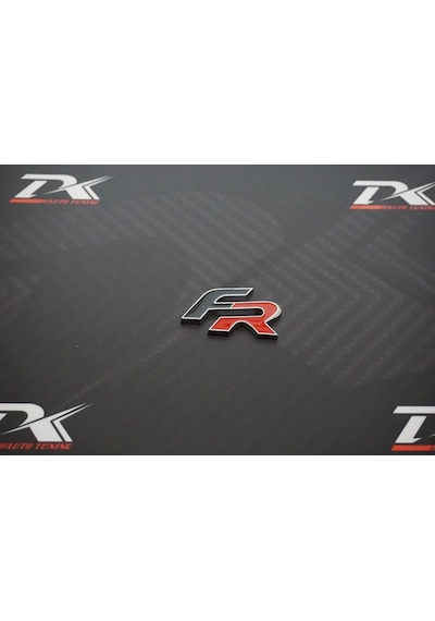 Seat Fr Bagaj Krom Metal 3M 3D Yazı Logo