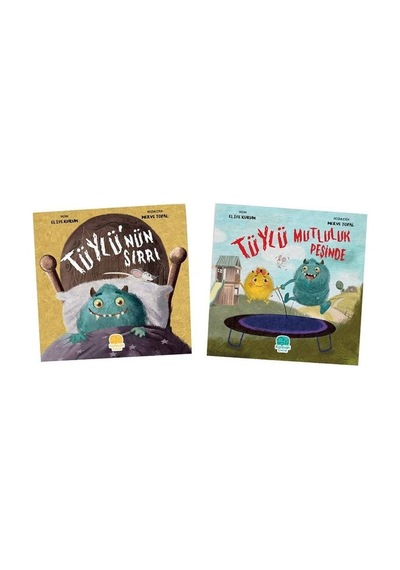 Canavar Tüylü Seti - 2 Kitap Takım - Elife Kurum - Karavan Çocuk