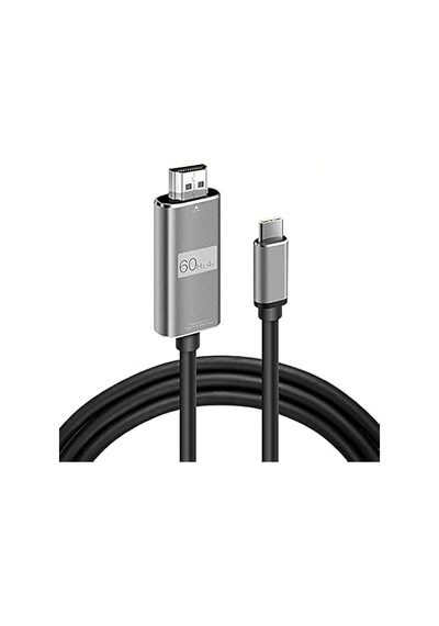 Hc-01 Type-c To 4k Ultra Full Hd Hdmı Usb-c Tak Çalıştır Görüntü Aktarım Kablosu-1.8m Diğer