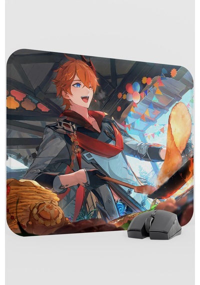 Childe Genshin Impact Anime Gacha V2 - 48x40 Xl Gaming Mouse Pad Fare Altlığı