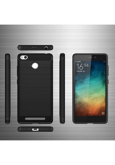 Xiaomi Redmi 3 Pro Kılıf Zore Room Silikon Kapak Gri