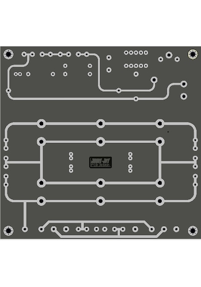 Ab Sınıfı Amplifikatör Güç Kaynağı Devre Kartı - Soft Start