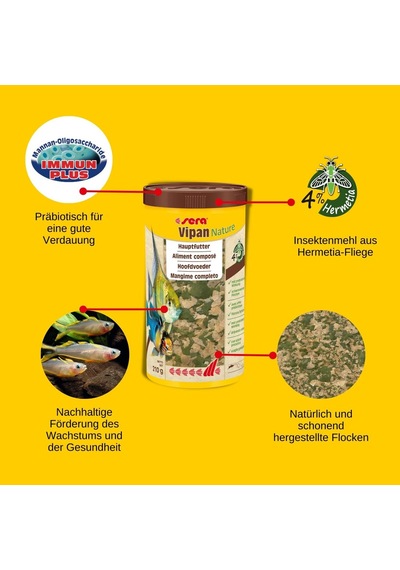 Sera Vipan Nature 1000 Ml 210 Gram