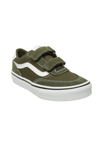 Vans Vn000dbr Brooklyn Ls V Sneakers Yeşil Çocuk Spor Ayakkabı Yeşil