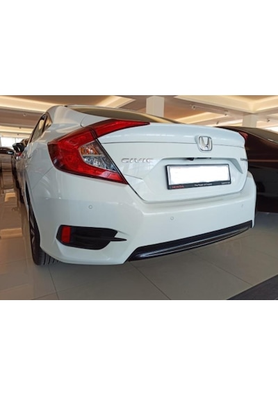 Honda Civic FC5 Arka Tampon Carbon Alt Kaplama