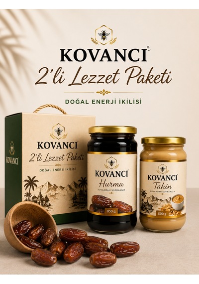 Tahin & Hurma Pekmezi Seti %100 Doğal Katkısız Enerji İkilisi Geleneksel Kahvaltılık 65659352