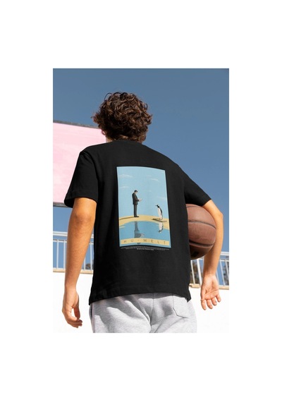 Hu-melt Serisi No:1 T-shirt - Beyaz