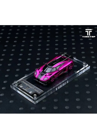 Timetop Time Model 1/64 Koenigsegg One:1 Pink 999 Limitli