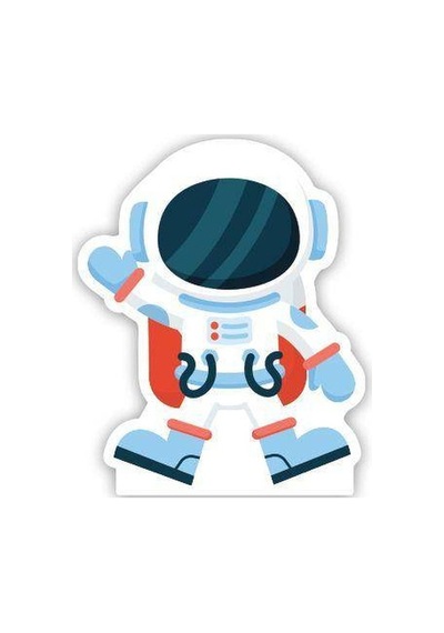 Uzay Temalı Ayaklı Pano Astronot 34x28 Cm