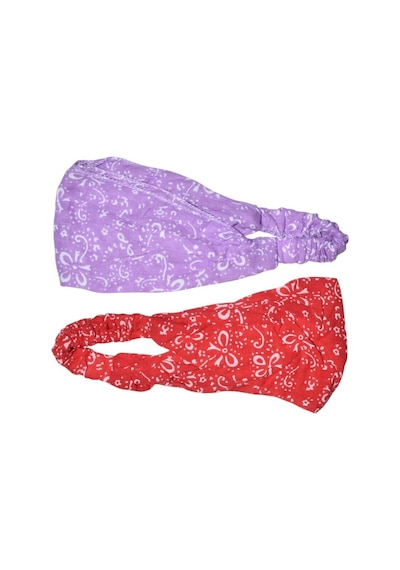 Lastikli Paraşüt Bandana Set Çok Renkli