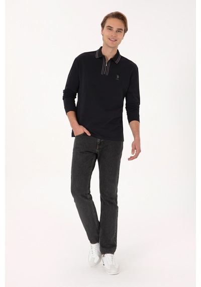 U.s. Polo Assn. Erkek Siyah Sweatshirt 50308927-vr046 Sıyah