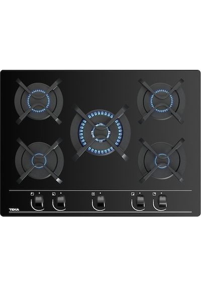 Teka GBC 75030 KBN Ankastre Kristal Wok Gözlü Cam Gazlı Ocak 112580026