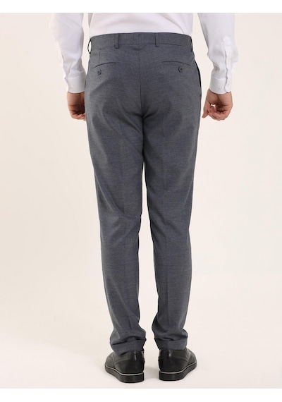 Dufy İndigo Erkek Regular Fit Pantolon - 97732 İndigo