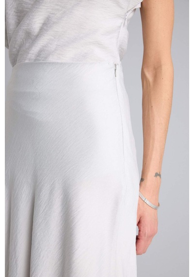 Defacto A Kesim Normal Bel Midi Etek H0856ax26spgr294 Gri-gr294