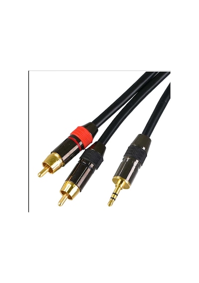 1 Stereo 2 Rca Kablo 30 Metre Yüksek Kalite