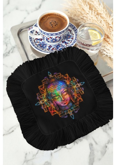 Neon Buddha Mandala Saçaklı Sunum Peçetesi-spiritüel Bohem Siyah Renk Bardak Altlığı Servis Mendili Adaçayı Yanık Turuncu Neon Buddha Mandala Saçaklı Sunum Peçetesi-spiritüel Bohem Siyah Renk Bardak Altlığı Servis Mendili Adaçayı Yanık Turuncu
