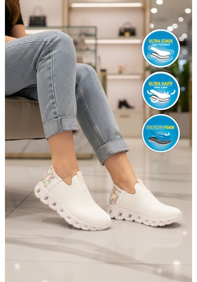 Pierre Cardin Pcı-10101 G Beyaz Kadın Spor Ayakkabı