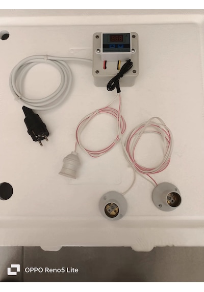Anakucağı Isıtıcı Set , Dijital Termostatlı . Aydınlatmalı, Isıtıcı Lamba Hariç Set