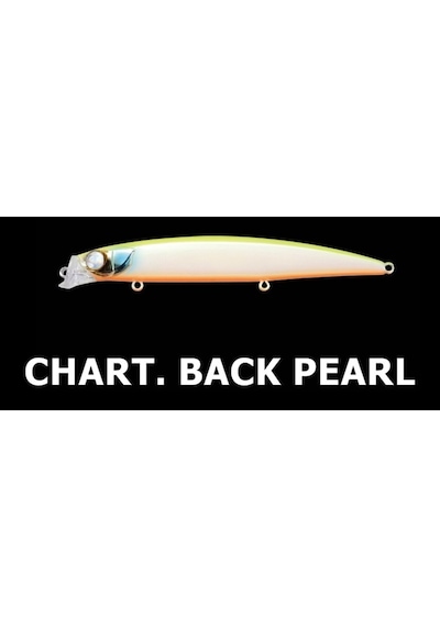Jackall Rada Minnow 114 Maket Balık - Chartreuse Back Pearl