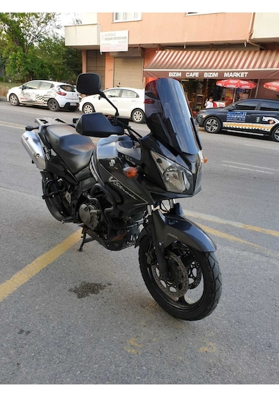 Motocam Suzuki V-strom Dl 650 Ön Cam 2004-2010 Model 45cm Siyah Renkli 4mm