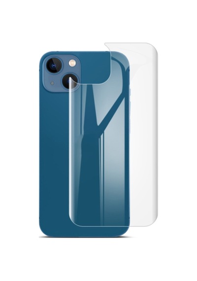 Apple Uyumlu   iPhone 13 6.1 Film Ön Arka Full Koruyucu Nano Hidrojel Film Seti Şeffaf