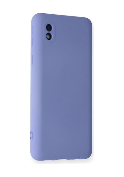 Samsung Galaxy A01 Core Kılıf Nano İçi Kadife Silikon - Lila Çok Renkli