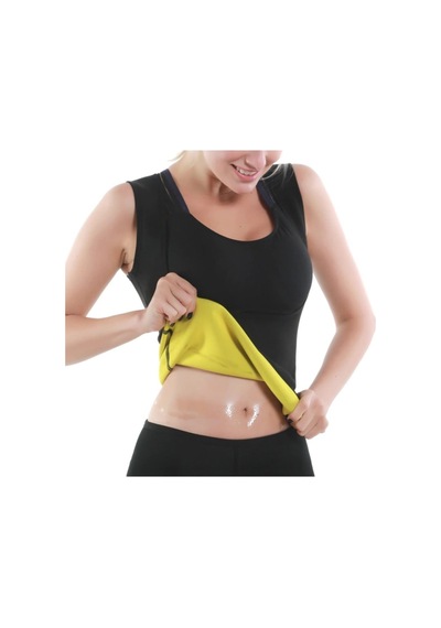 Multiflexpro Termal Atlet Kadın Siyah Termal Terletici Neopren