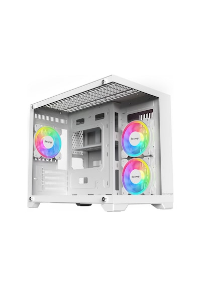 Revenge Nova 3 RGB Fanlı Temperli Cam Boş Panel M-ATX Oyuncu Bilgisayar Kasası Beyaz Revenge Nova 3 RGB Fanlı Temperli Cam Boş Panel M-ATX Oyuncu Bilgisayar Kasası Beyaz